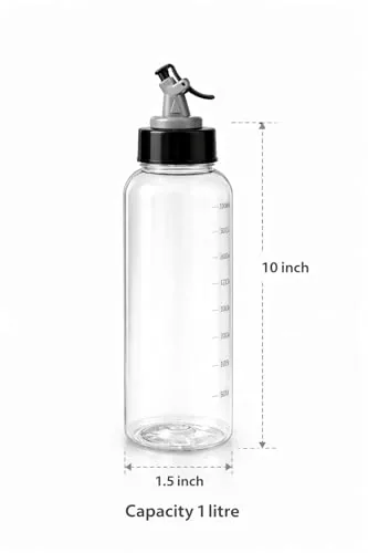 1 Liter No-Drip Communion Cup Filler Bottle